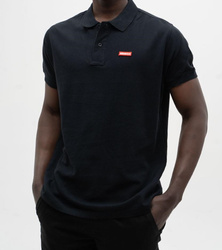 Koszulka Jigga Polo Black With Red Logo 