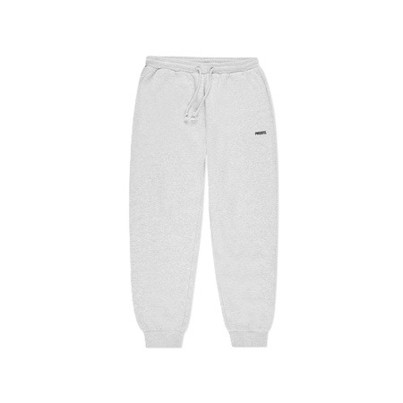 Spodnie Dresowe Prosto Sweatpants Basic Szare