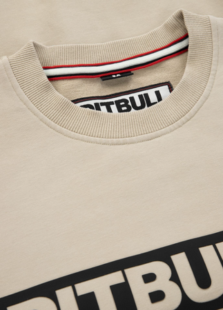 Bluza Pitbull Albion SweatShirt Kawowa z mlekiem