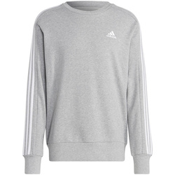 Bluza Adidas Essentials French Terry 3-Stripes Szara IC9319