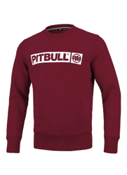 Bluza Pitbull HillTop Terry Burgundowa