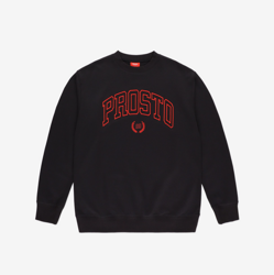 Bluza Prosto Crewneck Varsity Czarna