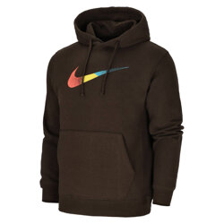 Bluza z kapturem NIKE Brushed DM2394 Bordowa