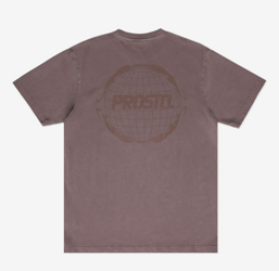 Koszulka Prosto T-shirt Globe Brown Brązowa