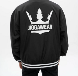 Kurtka Jigga Jesienna BIG WHT LOGO Czarna