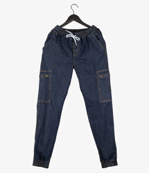 Spodnie Elade Jogger Cargo Ciemny Jeans