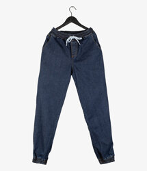 Spodnie Elade Jogger handwritten Granatowy Jeans