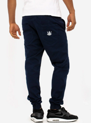 Spodnie Jigga Wear Jogger Jenas Nevy White