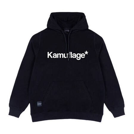 Bluza z kapturem Kamuflage CLS Logo Black 