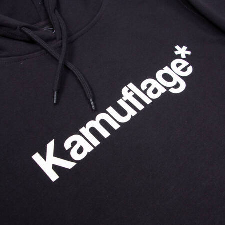 Bluza z kapturem Kamuflage CLS Logo Black 