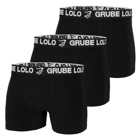 Bokserki Grube Lolo 3-Pack Czarne