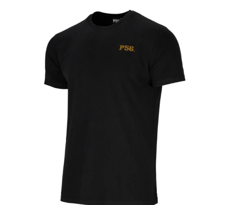 Koszulka P56 System T-shirt Czarna / Gold Mikka