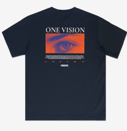 Koszulka Prosto T-shirt Vision Navy