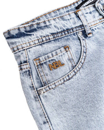 Spodnie NBL Baggy Jeans Blue Light 