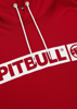 Bluza z kapturem Pitbull Hilltop Czerwona