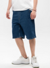 Jigga Crown Pocket Jeans Short Dark Blue Gold